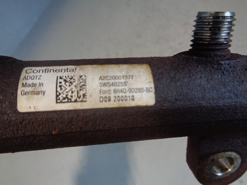 TDV8 3.6 Fuel Rail Range Rover L322 and Sport L320 6H4Q-9D280-BC Off Side
