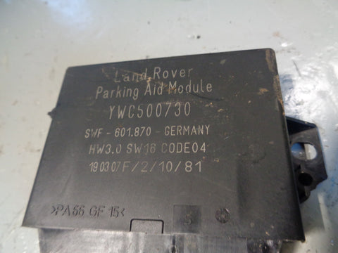 Discovery 3 Parking Aid Module ECU YWC500730 Land Rover 2004 to 2009