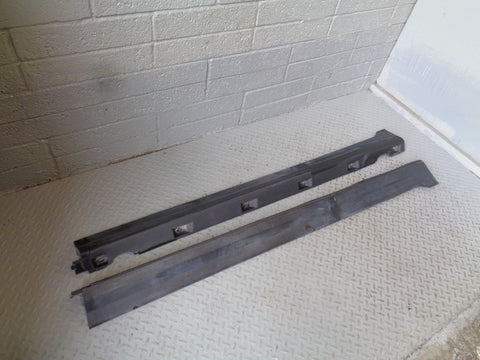 Freelander 2 Sill Cover Trims Pair Land Rover 2006 to 2011 Black Plastic H19044