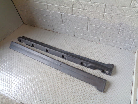 Freelander 2 Sill Cover Trims Pair Land Rover 2006 to 2011 Black Plastic H19044