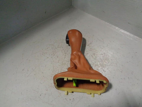 Range Rover Sport Gear Selector Knob Gaiter Auto Tan Leather L320 2009 to 2013