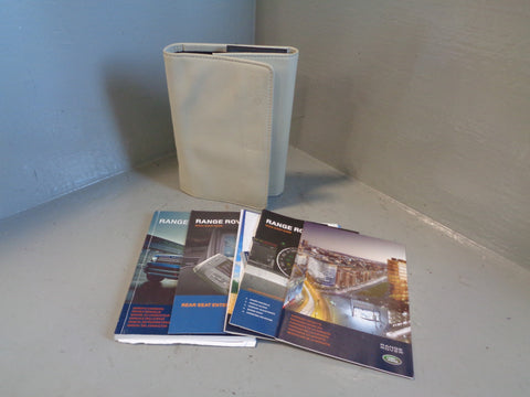 Range Rover Sport Handbook Manual in Wallet Autobiography 2009 to 2013 L07055