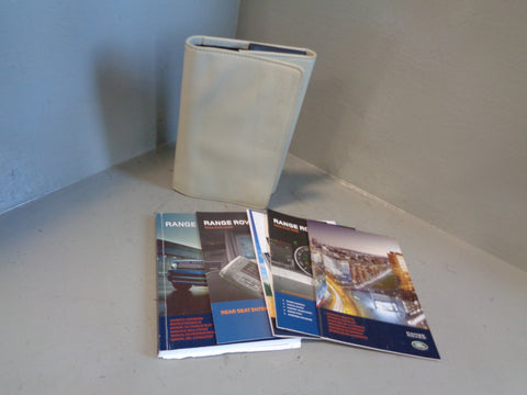 Range Rover Sport Handbook Manual in Wallet Autobiography 2009 to 2013 L07055