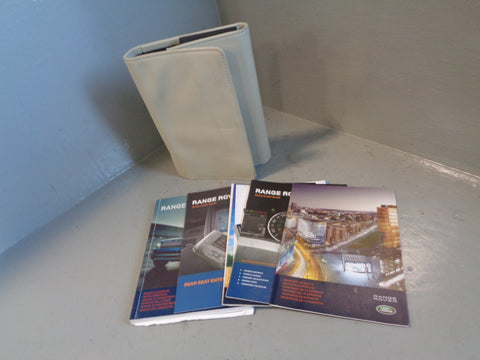 Range Rover Sport Handbook Manual in Wallet Autobiography 2009 to 2013 L07055
