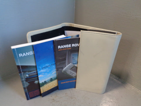 Range Rover Sport Handbook Manual in Wallet Autobiography 2009 to 2013 L07055