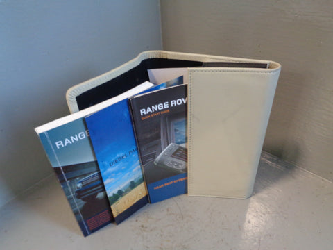 Range Rover Sport Handbook Manual in Wallet Autobiography 2009 to 2013 L07055