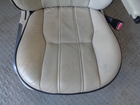 Range Rover L322 Leather Seats Ivory Heated Cooled Facelift 2006 to 2009 L10065