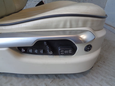 Range Rover L322 Leather Seats Ivory Heated Cooled Facelift 2006 to 2009 L10065