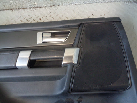 Discovery 4 Door Cards Black Set of 4 Silver Trim Land Rover 2009 to 2013 L22015
