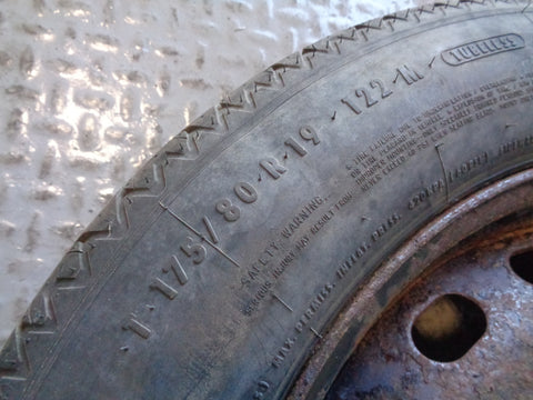Discovery 3 Steel Wheel 19" Space Saver 175/80R19 Continental Land Rover K16025P