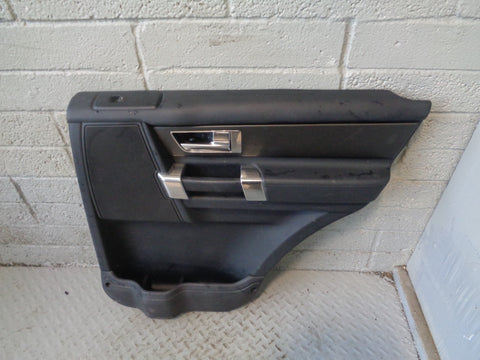 Discovery 4 Door Cards Black Set of 4 Silver Trim Land Rover 2009 to 2013 L22015