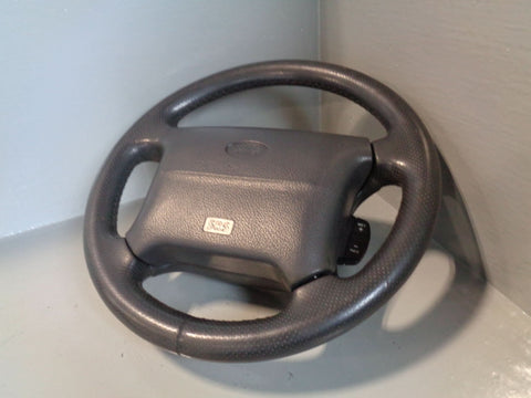 Range Rover P38 Steering Wheel Leather Grey Land Rover 1994 to 2002 D01104