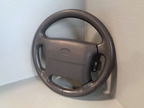 Range Rover P38 Steering Wheel Leather Grey Land Rover 1994 to 2002 D01104