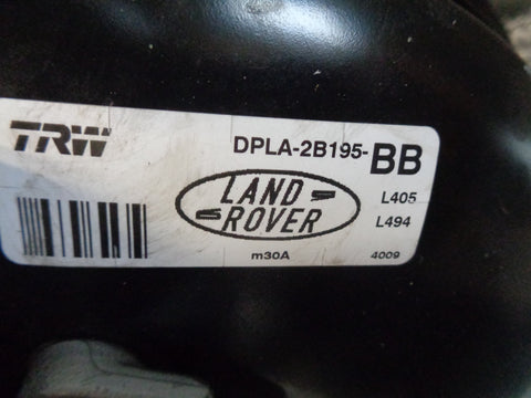 Range Rover L405 Servo Brake Master Cylinder 3.0 TDV6 DPLA-2B195-BB 2013 to 2017