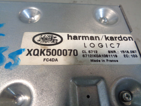 Range Rover L322 Subwoofer Amplifier XQK500070 Harman Kardon 2009 to 2013