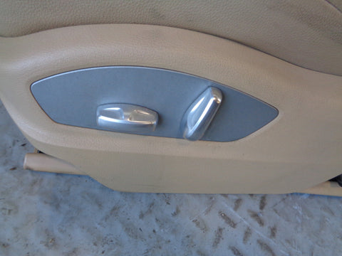 Porsche Cayenne 958 92A Seats Set of 5 in Beige Electric Adjust 2011 to 2014