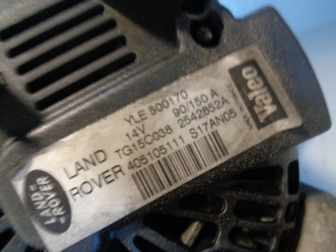 Freelander 1 Alternator TD4 2.0 2 Pin Land Rover YLE500170 2001 to 2006