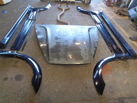 Porsche Cayenne 958 92A Bodykit Exhaust and Bonnet Carbon Fibre 2011 to 2018