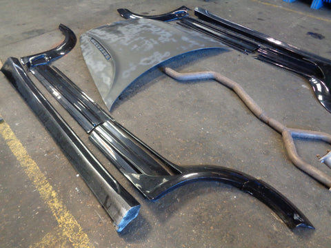 Porsche Cayenne 958 92A Bodykit Exhaust and Bonnet Carbon Fibre 2011 to 2018