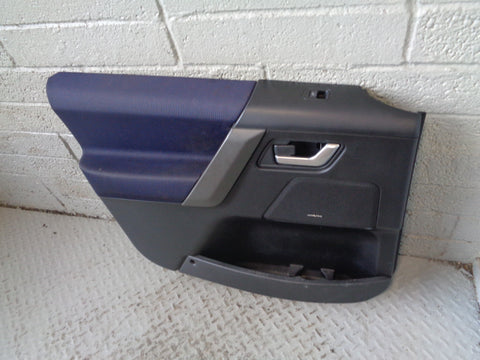 Freelander 2 Door Cards Set of 4 in Blue Cloth Land Rover 2006 to 2011 R23015