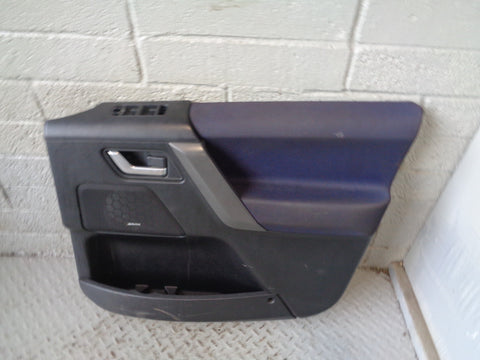 Freelander 2 Door Cards Set of 4 in Blue Cloth Land Rover 2006 to 2011 R23015