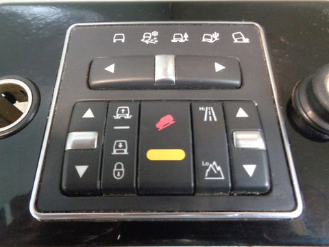 Discovery 4 Suspension and Terrain Control Panel Land Rover Black CH22-14B596-AB