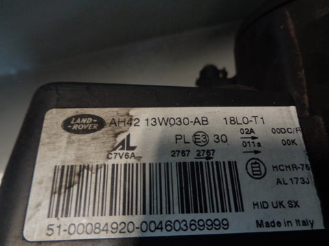 Range Rover L322 Headlight Xenon Near Side Facelift AH42 13W030-AB Left L03035