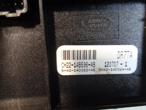 Discovery 4 Suspension and Terrain Control Panel Land Rover Black CH22-14B596-AB