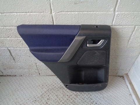 Freelander 2 Door Cards Set of 4 in Blue Cloth Land Rover 2006 to 2011 R23015