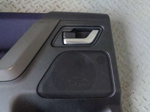 Freelander 2 Door Cards Set of 4 in Blue Cloth Land Rover 2006 to 2011 R23015