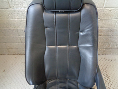 Range Rover L322 Leather Seats Black Heated Memory Set 2010 to 2013 L03035
