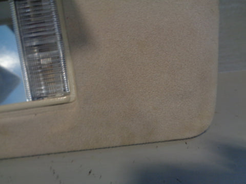 Range Rover L322 Sun Visors Mirrors and Lights Ivory 2005 to 2013 L10065