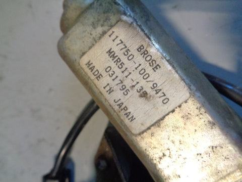 Discovery 1 Window Regulator and Motor Off Side Rear Land Rover 1994 to 1997