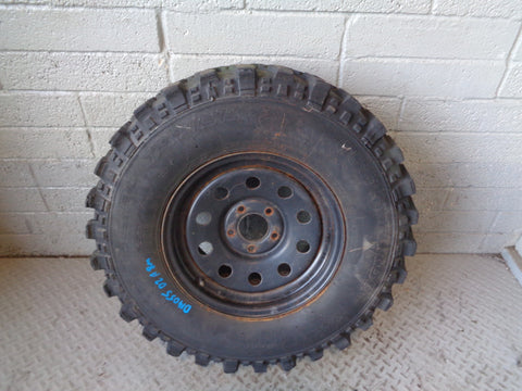 Discovery 2 Modular Steel Wheels with Tyres Set of 5 x 265/75R16 Land Rover