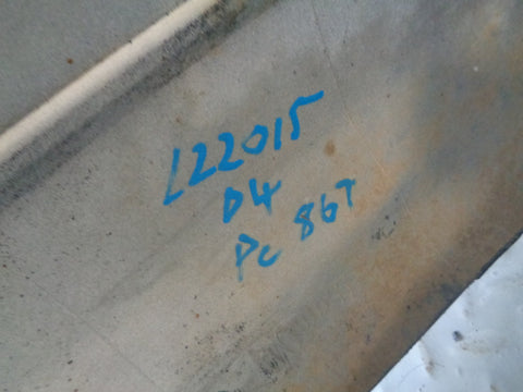 Discovery 4 Rear Bumper with Reflectors Fuji White Land Rover L22015