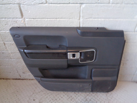 Range Rover L322 Door Card Near Side Front Black Facelift 2006 to 2009 R01045