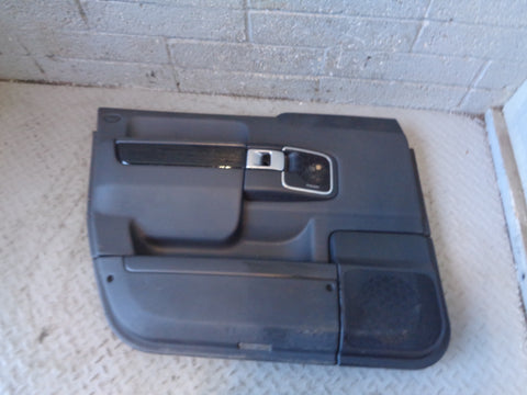 Range Rover L322 Door Card Near Side Front Black Facelift 2006 to 2009 R01045