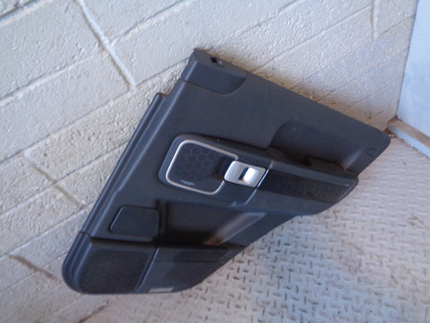 Range Rover L322 Door Card Off Side Rear Black Facelift 2006 to 2009 R01045
