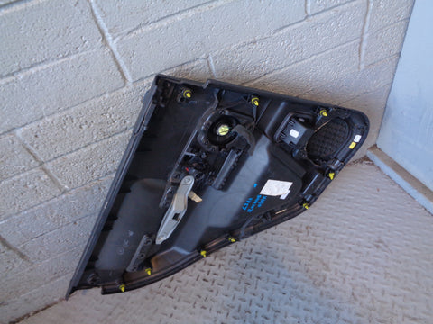Range Rover L322 Door Card Off Side Rear Black Facelift 2006 to 2009 R01045