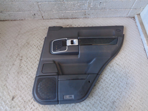 Range Rover L322 Door Card Off Side Rear Black Facelift 2006 to 2009 R01045