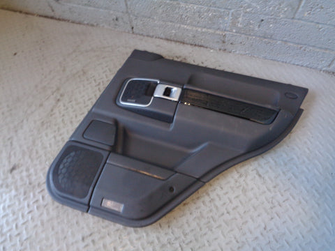 Range Rover L322 Door Card Off Side Rear Black Facelift 2006 to 2009 R01045