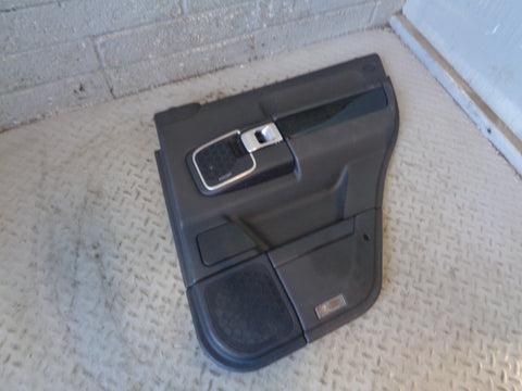 Range Rover L322 Door Card Off Side Rear Black Facelift 2006 to 2009 R01045
