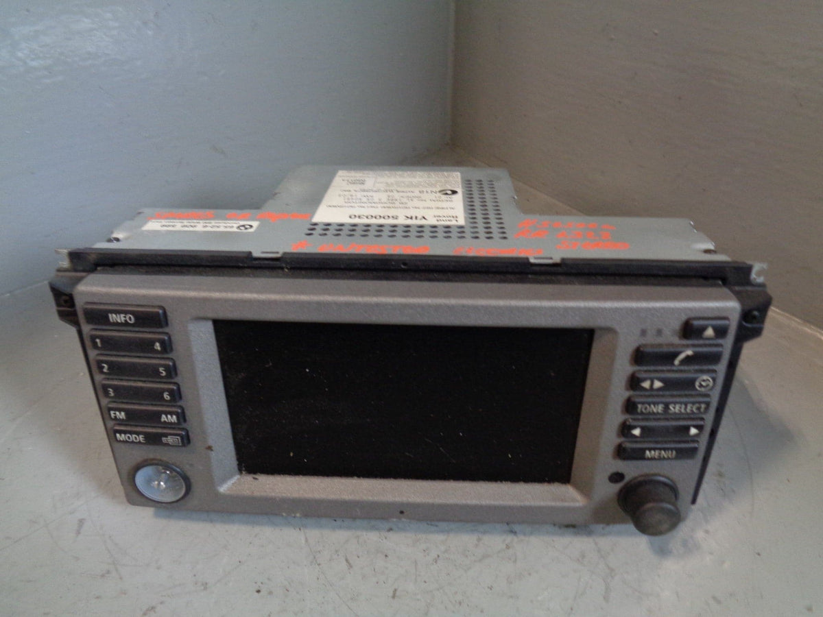 Range Rover L322 Radio Stereo Screen Sat Nav YIK500030 2002 to 2006 S25064