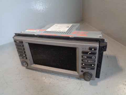 Range Rover L322 Radio Stereo Screen Sat Nav YIK500030 2002 to 2006 S25064