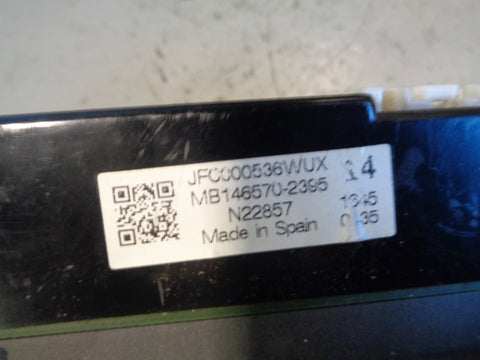 Discovery 3 Heater Control Panel JFC0000536WUX Land Rover 2004 to 2009