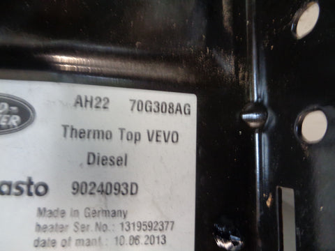 Webasto Pre-Heater AH22-70G308AG Range Rover Sport L320 Land Rover Discovery 4