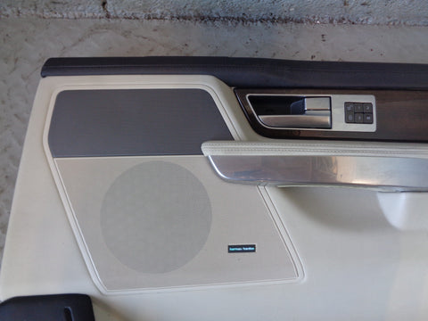 Range Rover Sport Door Cards in Ivory White Facelift L320 2009 to 2013 L03065