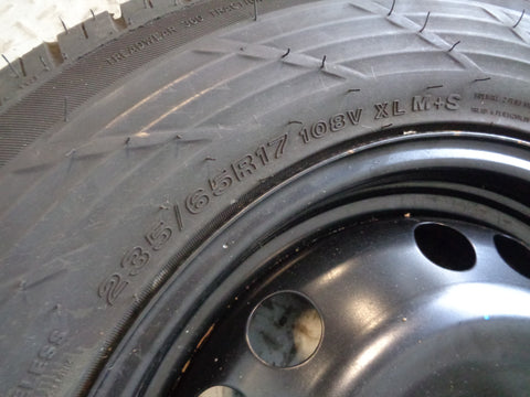 Freelander 2 Spare Wheel and Tyre 17" Land Rover 235/65R17 2006 to 2015 R23015