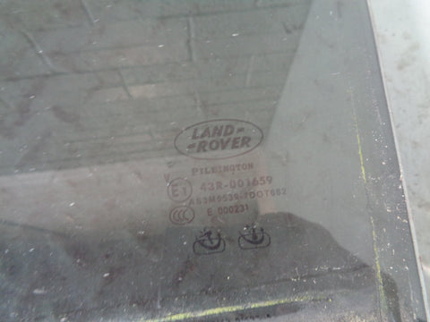 Range Rover L322 Window Glass Near Side Rear Double Glazed Tinted 2010 to 2012