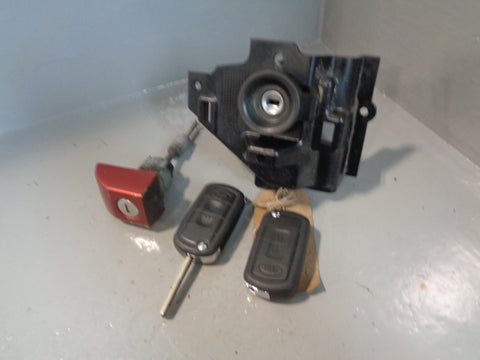Range Rover L322 Ignition Switch Barrel with Keys Lock Set 2006 to 2009 R01045